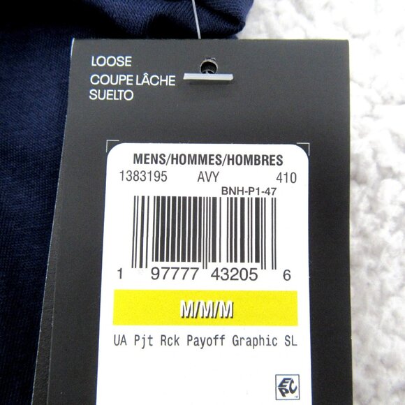 Under Armour Project Rock Payoff Bull Tank Men's Size Medium NEW - Picture 9 of 12